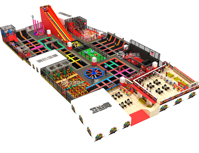 大型組合蹦床公園